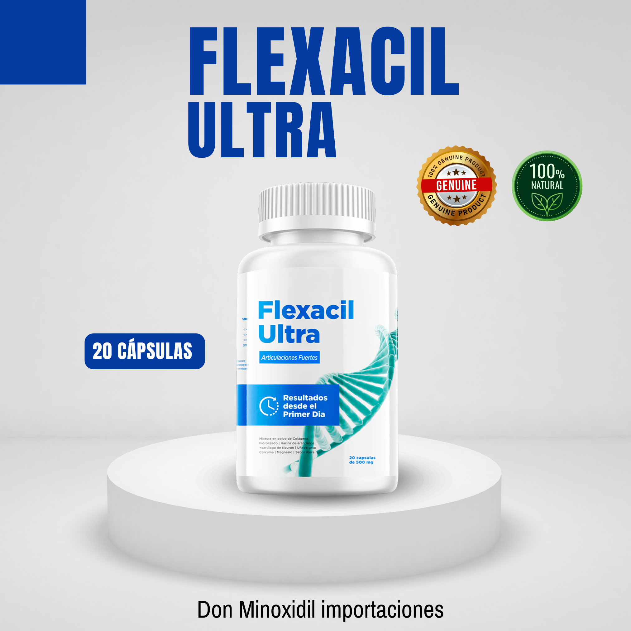 FLEXACIL ULTRA - 20 CAPSULAS