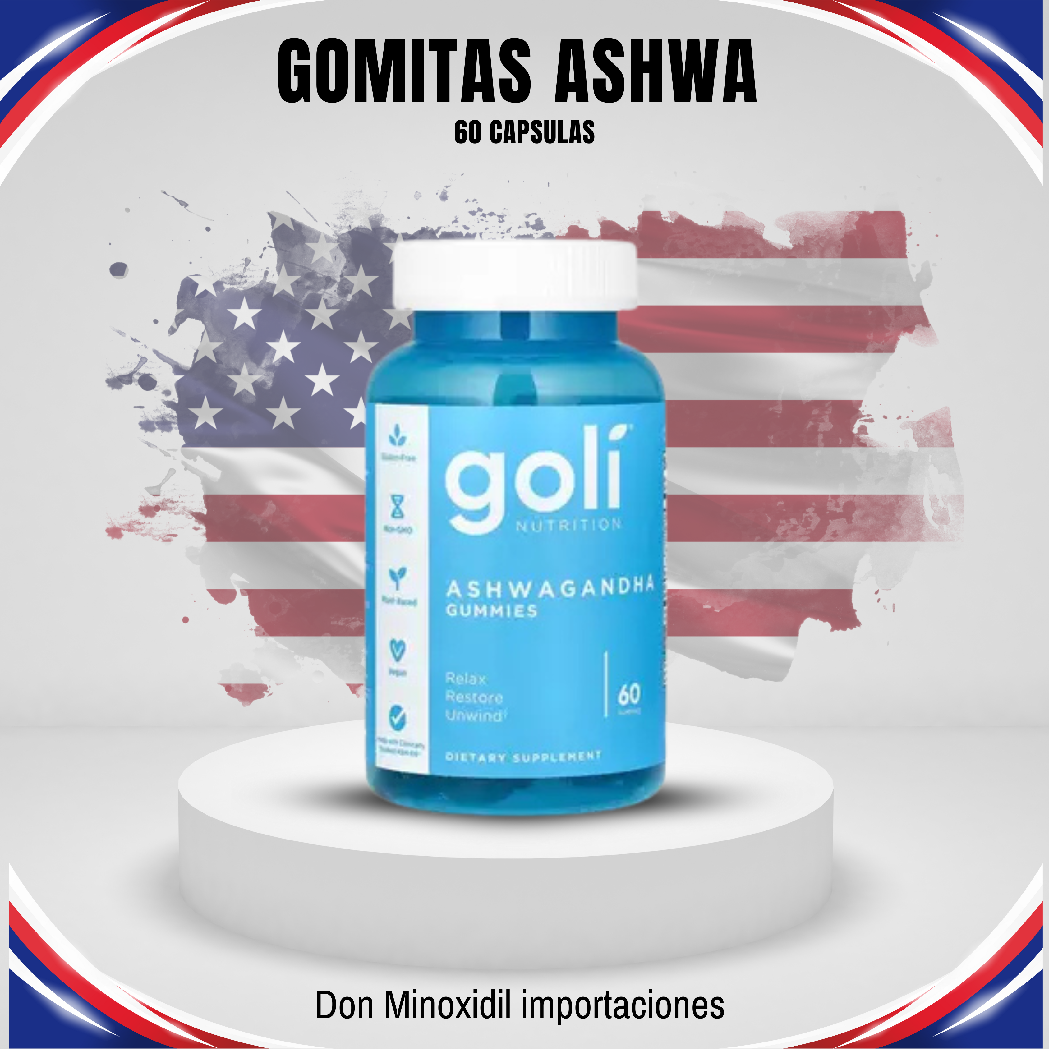 Goli Ashwagandha KSM-66® Gummies - 60 CAPSULAS