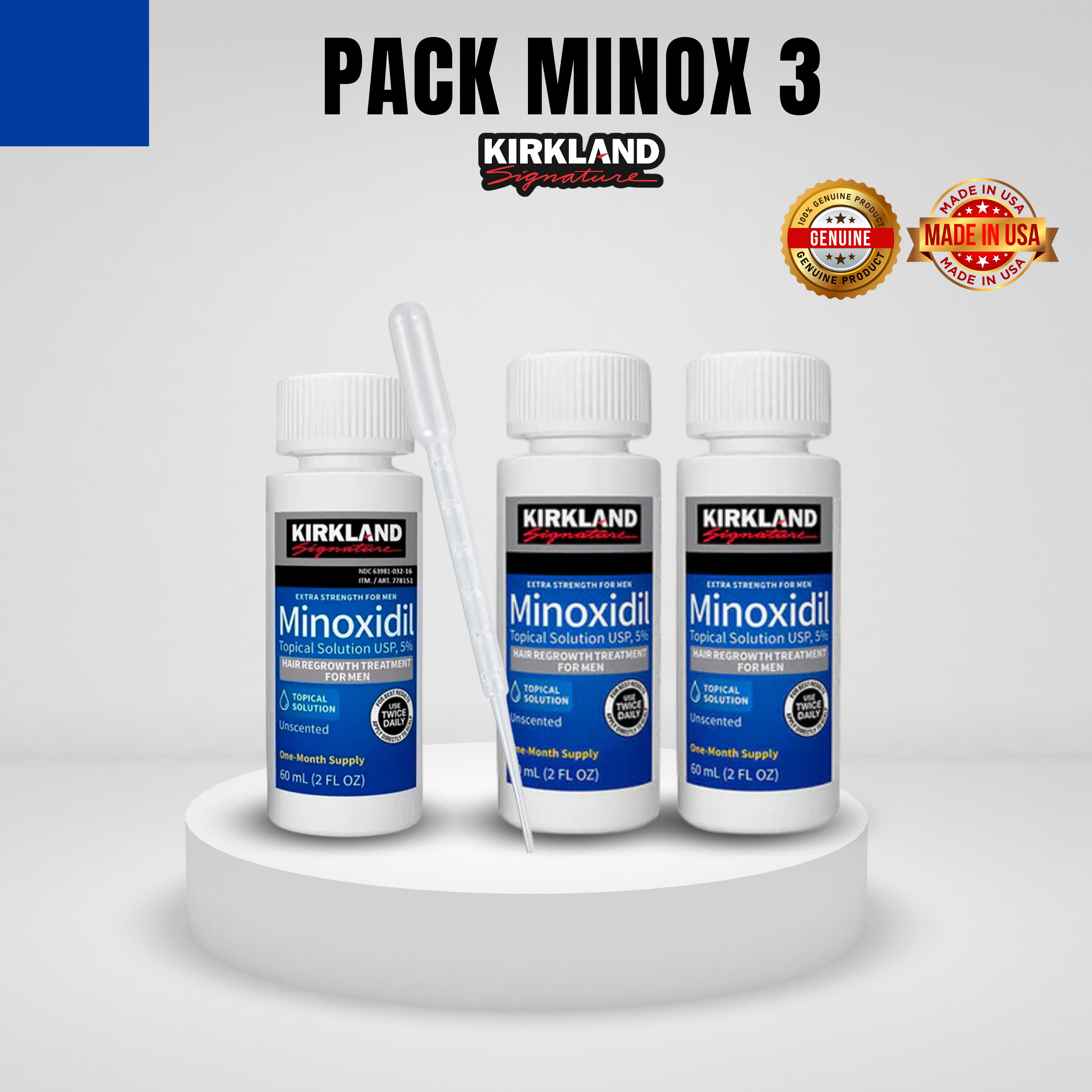 PACK MINOX 3 - Kirkland Original