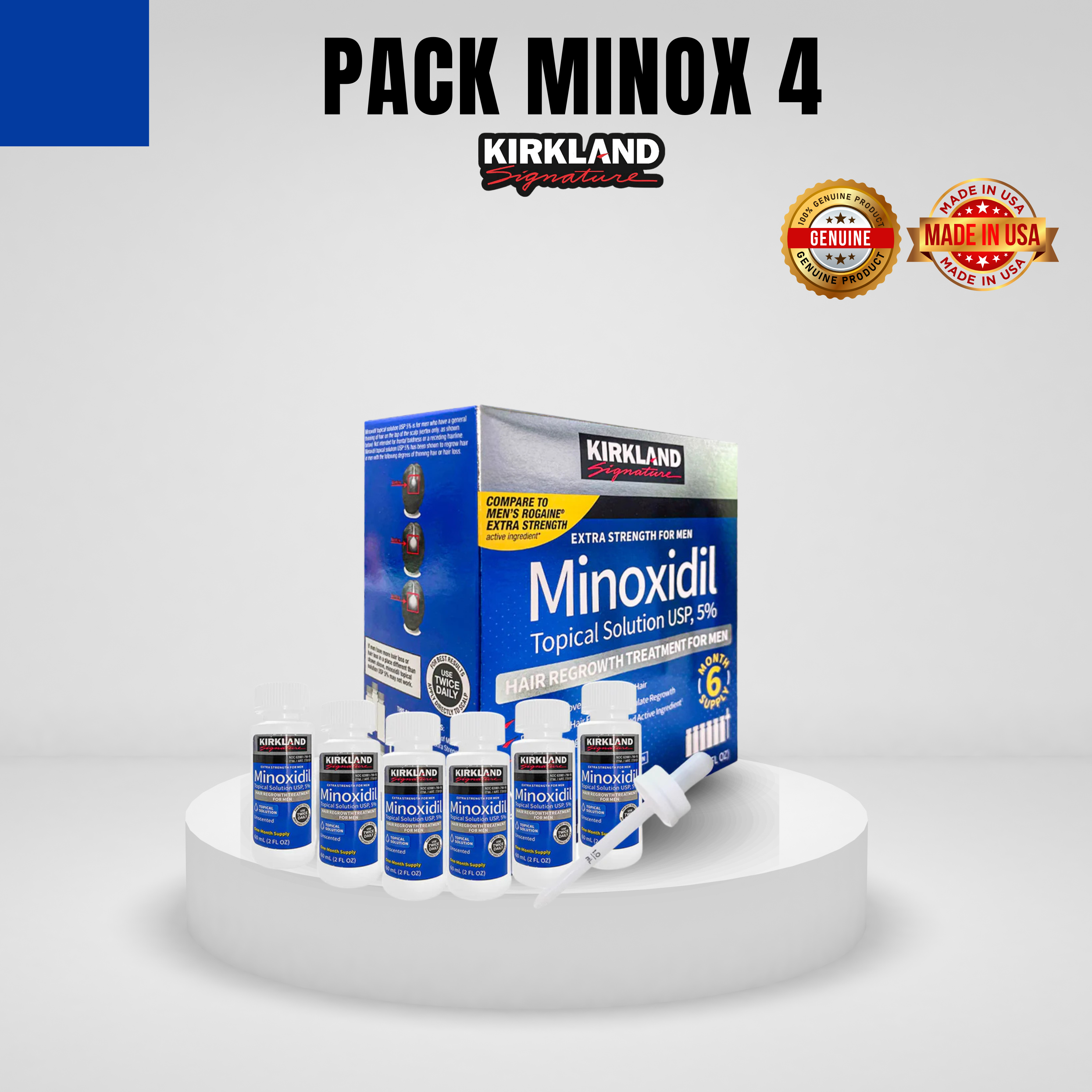 PACK MINOX 4 - Kirkland Original