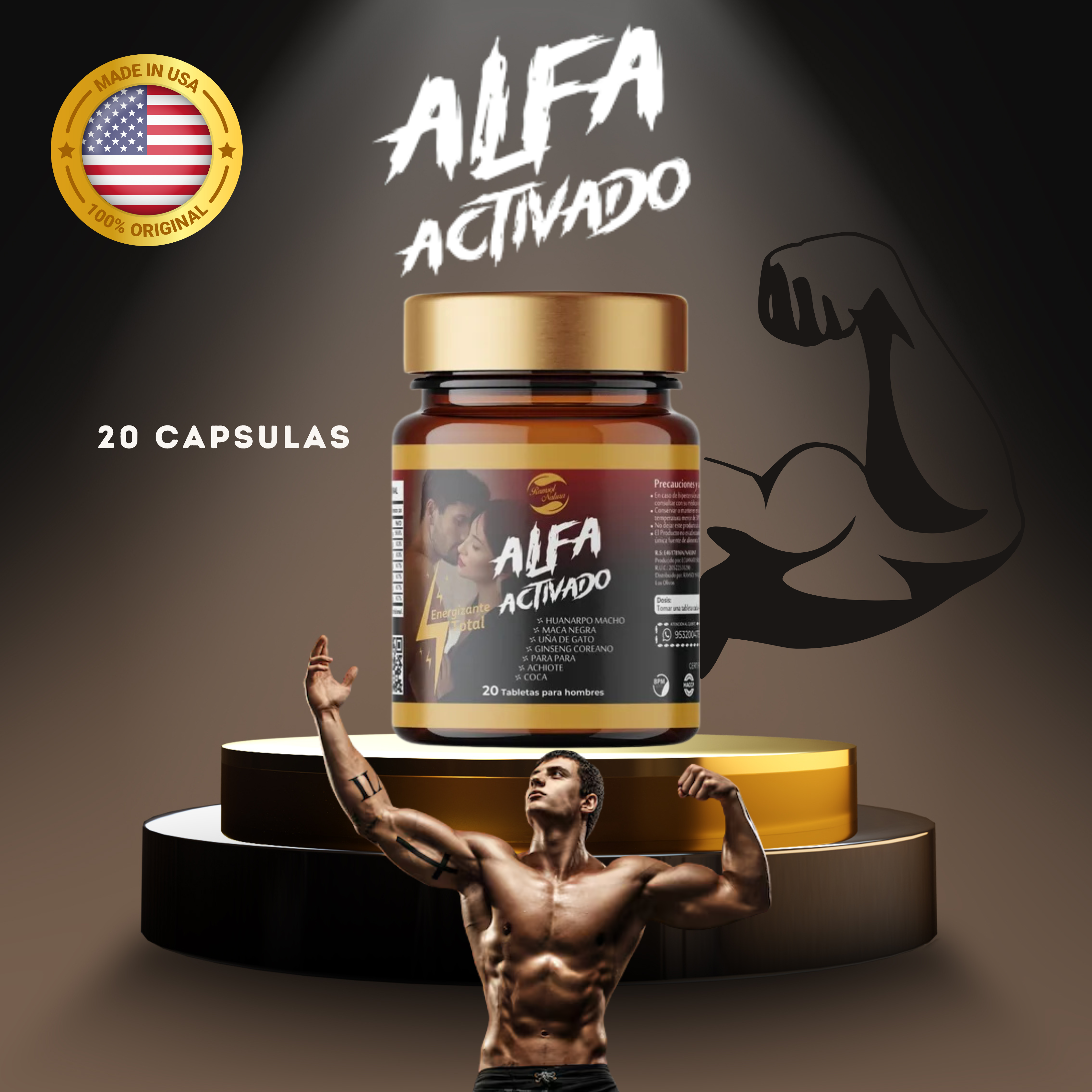 ALFA ACTIVADO - 20 CAPSULAS