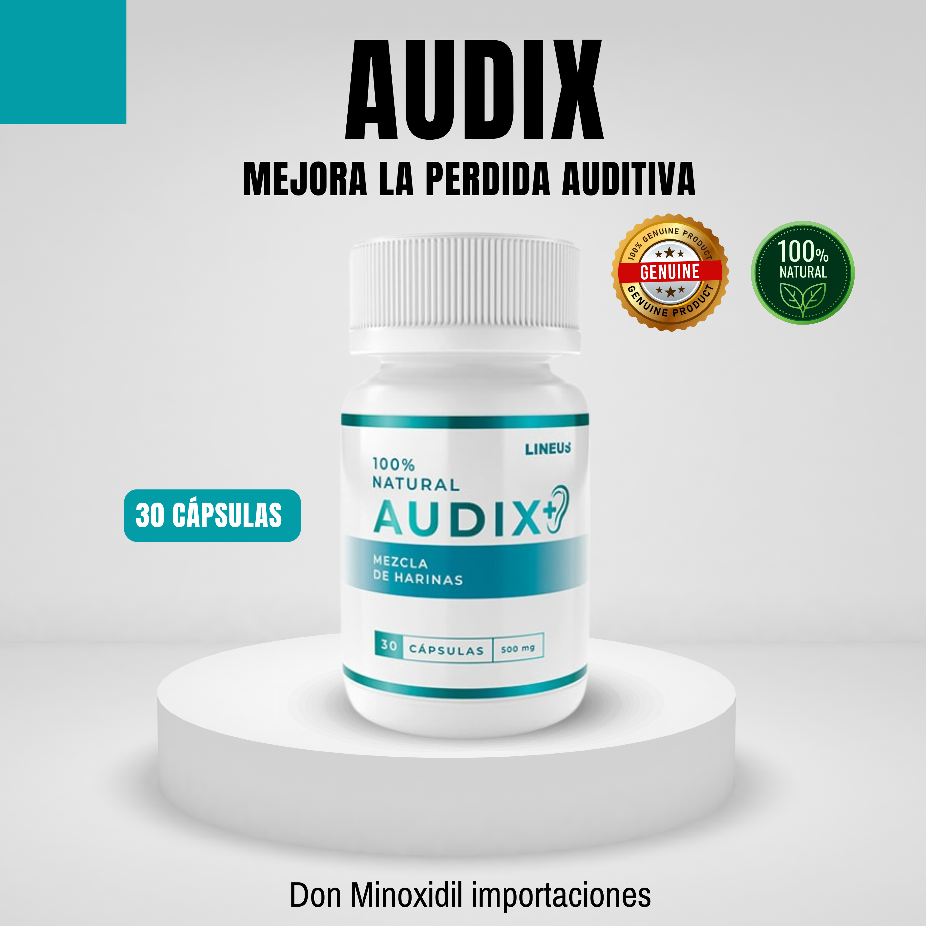Audix - 30 capsulas