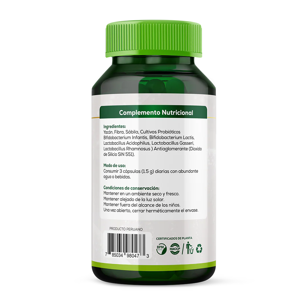 BACTERIUM PLUS - 60 CAPSULAS